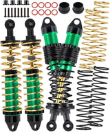 hopsupRC RC Upgrades Parts Aluminum Front Rear Assembled Full Metal Shocks for 1/10 Traxxas Rustler/Slash/Stampede/Bandit VXL 4X4 4WD 2WD,Shocks Absorber Damper Full Big Bore