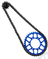 hopsupRC Upgrades Parts for Losi 1/4 Promoto-MX Motorcycle RTR FXR(los06000)(los06002),Aluminum 7075 Rear Hub Chain Sprocket 36T Gears&Manganese Steel Roller Chain&10T Steel Front Sprocket
