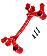 hopsupRC Aluminum Steering Bellcranks Servo Saver Upgrades Part for Arrma 1/8 Mojave 4X4 4S BLX RC Car,Drag Link Set w/Bearings,Replaces ARA340200