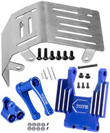 hopsupRC Upgrades Parts for Losi 1/4 Promoto-MX Motorcycle RTR FXR(los06000)(los06002)Aluminum 7075-T6 Knuckle&Pull Rod&Front Faucet Seat Support&Armor Protector Skid Plate