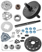 hopsupRC Upgrades Part for Traxxas 1/10 Slash 2WD(VXL),Rustler/Stampede/Bandit 2WD(VXL) 48P 86T Spur Gear&Slipper Clutch&Transmission Gear&Slipper Rebuild Kit&Pressure Plate Hops up
