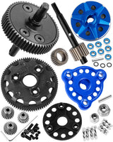 hopsupRC RC Upgrades Parts for Traxxas 1/10 Slash/Rustler/Stampede/Bandit 2WD(VXL) 48P&83TSpur Gear&Slipper Clutch&Transmission Gear&Slipper Rebuild Kit ,Pressure Plate Hops up