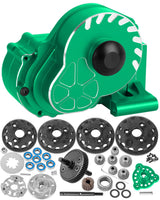 hopsupRC Metal Magnum 272R Assembled Transmission Upgrades Part for Traxxas 1/10 Slash/Rustler/Stampede/Bandit 2WD VXL. Gearbox Transmission Bundle with Tooth Spur Gear Hops Up. #9495
