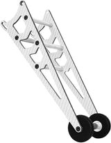 hopsupRC RC Carbon Adjustable Wheelie Bar Kit Tail Wheel Head up Wheel Upgrades Part for 1/10 Traxxas Slash,Rustler,Bandit,Stampede VXL 2WD,Carbon Adjustable Wheelie Bar w/Mount Hops Up