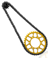 hopsupRC Upgrades Parts for Losi 1/4 Promoto-MX Motorcycle RTR FXR(los06000)(los06002),Aluminum 7075 Rear Hub Chain Sprocket 36T Gears&Manganese Steel Roller Chain&10T Steel Front Sprocket