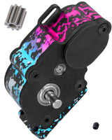 hopsupRC LCG Middle Transmission Gearbox Upgrades Part for 1/10 Axial SCX10 SCX10 ii 90047 Wraith,Aluminum Center Transmission Gearbox