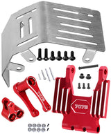 hopsupRC Upgrades Parts for Losi 1/4 Promoto-MX Motorcycle RTR FXR(los06000)(los06002)Aluminum 7075-T6 Knuckle&Pull Rod&Front Faucet Seat Support&Armor Protector Skid Plate