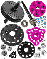 hopsupRC RC Upgrades Parts for Traxxas 1/10 Slash/Rustler/Stampede/Bandit 2WD(VXL) 48P&83TSpur Gear&Slipper Clutch&Transmission Gear&Slipper Rebuild Kit ,Pressure Plate Hops up