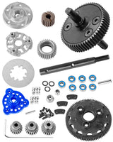 hopsupRC Upgrades Part for Traxxas 1/10 Slash 2WD(VXL),Rustler/Stampede/Bandit 2WD(VXL) 48P 86T Spur Gear&Slipper Clutch&Transmission Gear&Slipper Rebuild Kit&Pressure Plate Hops up