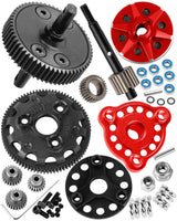 hopsupRC RC Upgrades Parts for Traxxas 1/10 Slash/Rustler/Stampede/Bandit 2WD(VXL) 48P&83TSpur Gear&Slipper Clutch&Transmission Gear&Slipper Rebuild Kit ,Pressure Plate Hops up