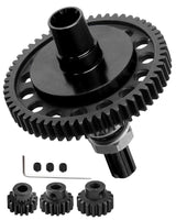 hopsupRC Upgrades for Arrma 1/10 4x4 Granite/Senton/Big Rock/Vorteks 3s & 550,Kraton/Outcast 4S,1/8 Typhon 3s7075 Metal Spur Gear Slipper Clutch 57T(32dp) with 3.175mm Pinion Gear Sets (15T/16T/17T)