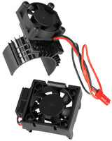 hopsupRC VXL-3s High Velocity Fan Heatsink Set Upgrades Part for 1/10 Traxxas Slash/Rustler/Stampede VXL 4X4 2WD, ESC Motor Cooling Fan