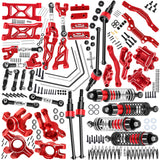 hopsupRC Upgrade Parts for 1/16 Arrma Mojave GROM 223S DSC 4X4 RTR,RC Shock& Arms&Drive Shaft CVD&Steering Knuckle Kit&Shock Tower&Adjustable Links&Steering Block&RC Gearbox&Sway Bar Kit