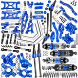 hopsupRC Upgrade Parts for 1/16 Arrma Mojave GROM 223S DSC 4X4 RTR,RC Shock& Arms&Drive Shaft CVD&Steering Knuckle Kit&Shock Tower&Adjustable Links&Steering Block&RC Gearbox&Sway Bar Kit