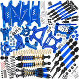 hopsupRC Upgrades Part for Traxxas 1/10 Slash/Rustler/Stampede/Hoss 4x4 VXL,RC Shock Absorbers&Suspension Arms&Drive Shaft Axles&Steering Knuckle Kit&Shock Tower&Adjustable Links&Steering Block