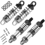 hopsupRC RC Upgrades Part for Axial 1/30 SCX30 Ford Bronco 4X4,Chevrolet K10 4X4,Jeep Wrangler JLU 4X4,26mm RC Shocks,Aluminium Front Rear Assembled Full Metal Shocks,Absorber Damper