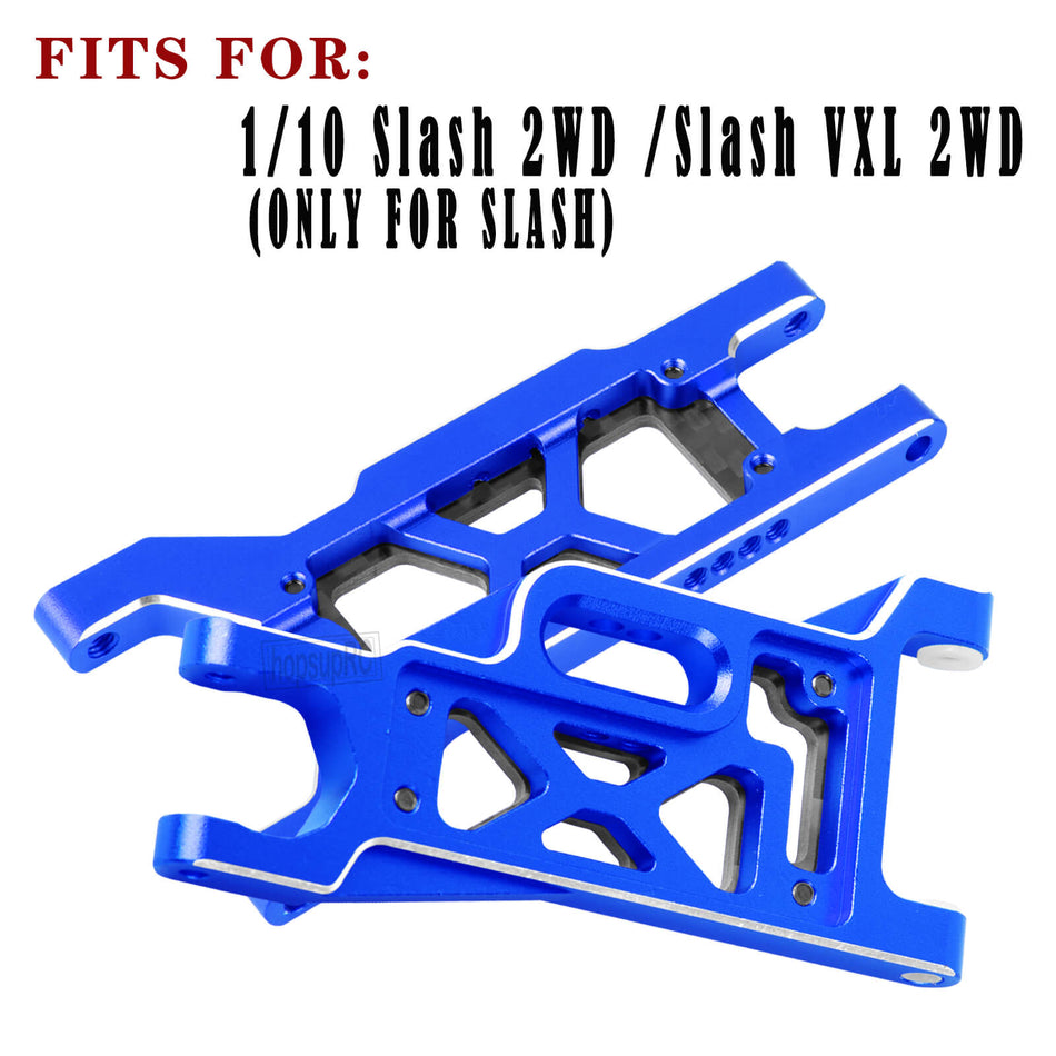 hopsupRC RC for Traxxas 1/10 Slash 2WD,Slash 2WD VXL Upgrades Parts Shocks&Drive Shaft CVD&Front Rear Suspension A Arms&Caster Block&Steering Blocks&Rear Stub Axle Carriers&Turnbuckles Camber Link