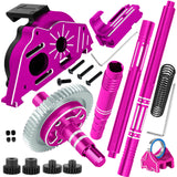hopsupRC Upgrades Part for Arrma 1/10 Senton/Granite/Big Rock 3S BLX,1/8 Typhon 3S BLX,Motor Mount Gear Cover Gearbox Transmission&57T Spur Gear Slipper Clutch&Driveshafts Center Drive Shaft CVD